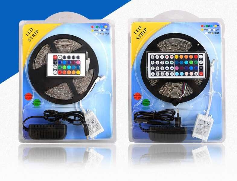 Намален! LED лед светлинна лента  44 ключ 5 метра