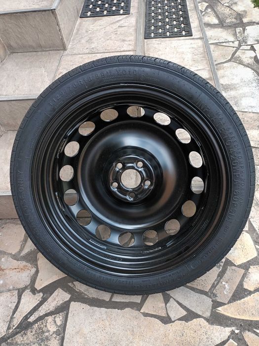 Jantă cu anvelopa de rezerva nouă LINGLONG , T 125/70 R18 - 99m