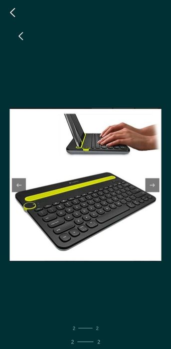 Tastatură Bluetooth Logitech K480 Multi-Device - Standard Nordic