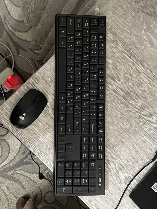 Клавиатура и мышка от Alfa tech