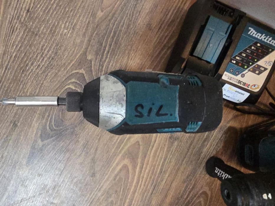 Set Makita DLX2430T polizor unghiular+mașină de găurit/înșurubat -P-