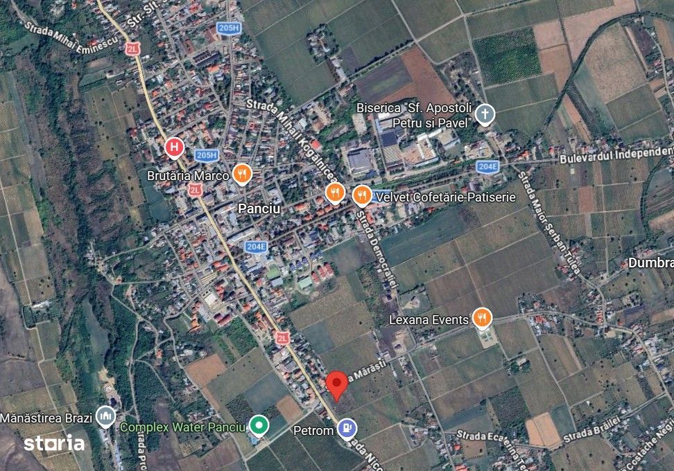 Teren intravilan 9000 mp, pretabil comercial, retail, mall, Panciu
