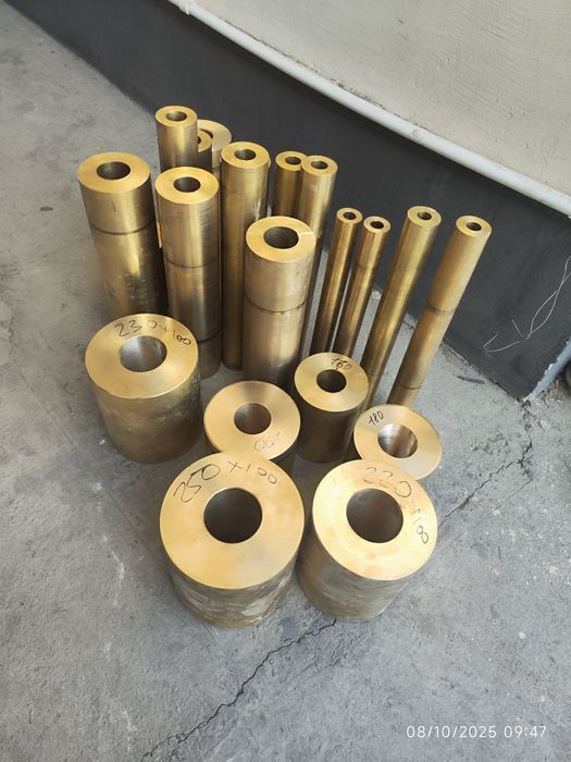 Bronza,latun,sink,alyuminiy va boshqa metallar detal quyib tayyorlab b