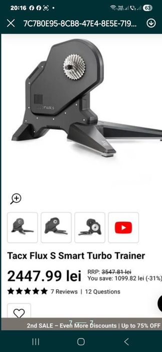 Home trainer wifi TACX