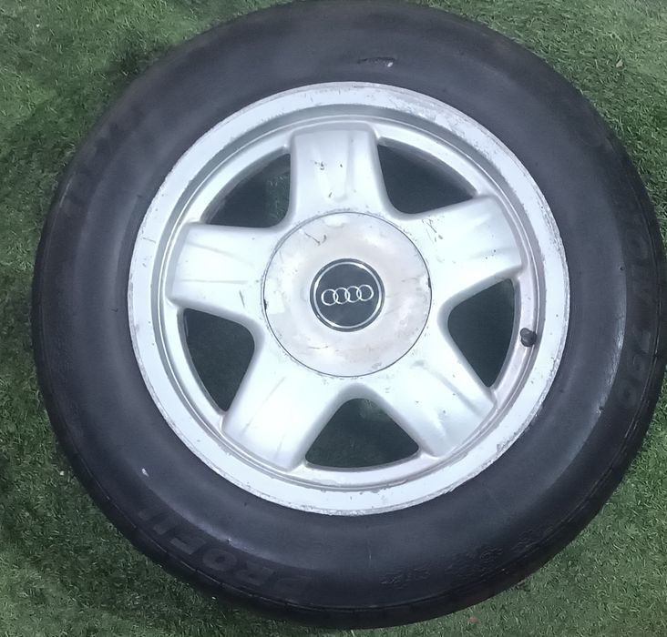 R-15 оригинал 5*112 Ауди с4, а6 шкода итд.резина зима 195/65/15. ид