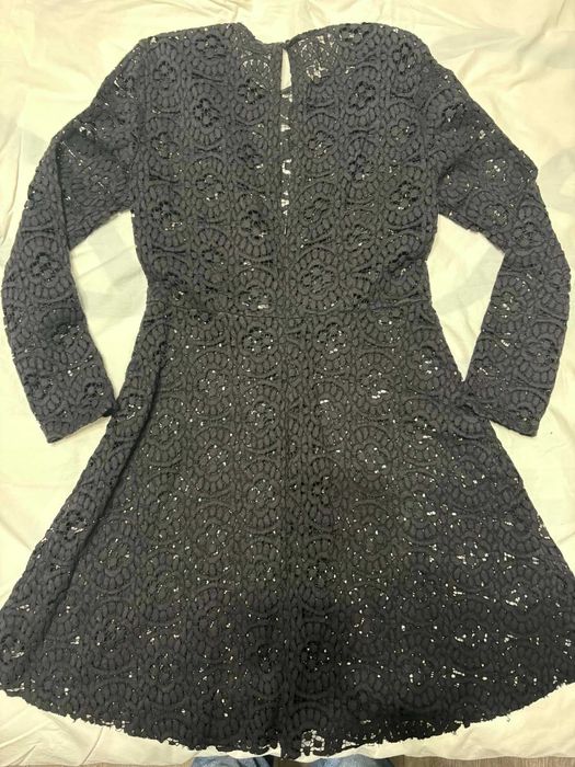 Рокли Zara  M размер, розово кадифе рокля