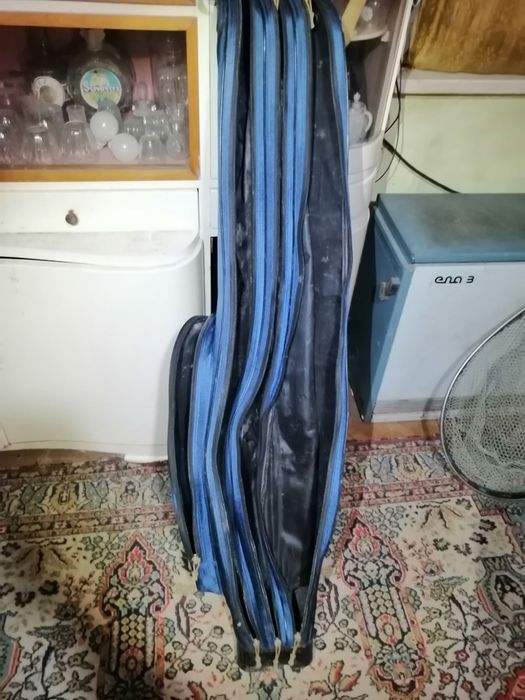 Троен, твърд калъф, Kaida 135см