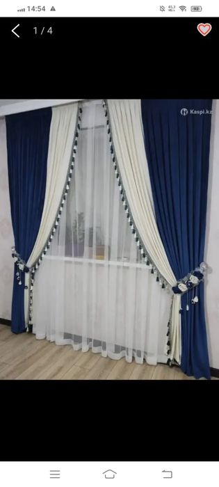 Комплект Мереке шторы, тюль