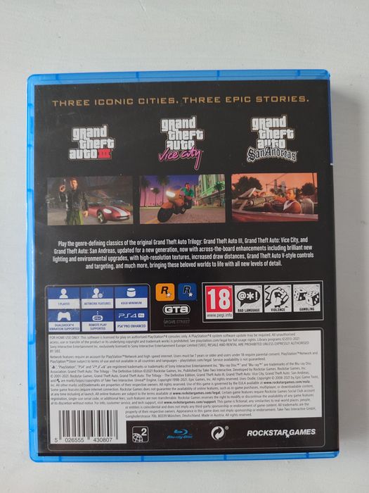 PS4 - GTA Trilogy