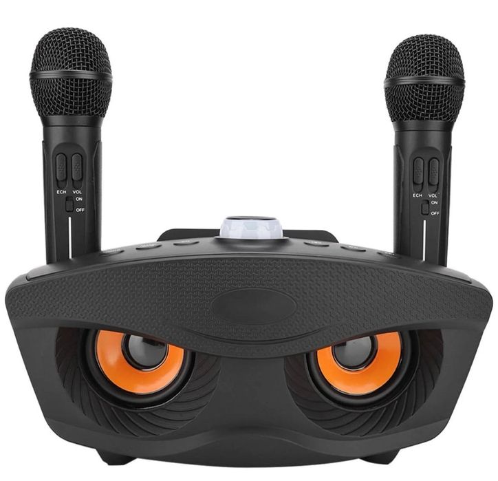 Караоке колонка с микрофоном