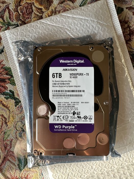 Жесткий диск 6 ТБ