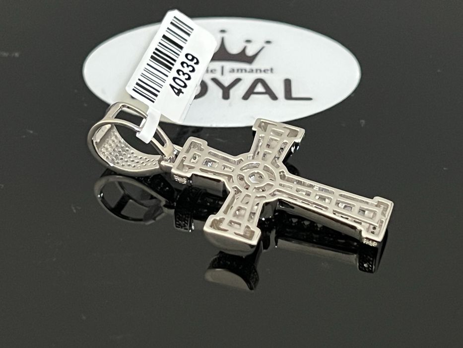 Bijuteria Royal CB : Pandant cruce Argint 925