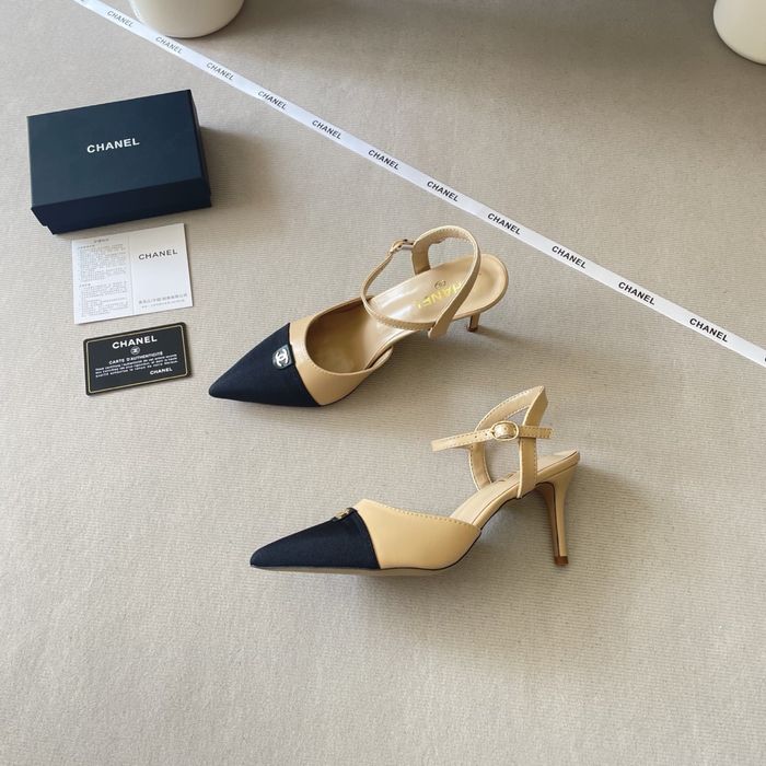 Pantofi Chanel piele