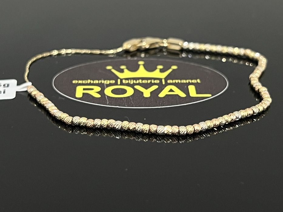 Bijuteria Royal CB : Bratara dama aur 14k 585   2,35 gr