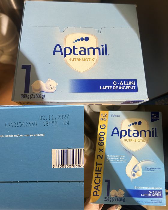 Vand Aptamil Nutri-Biotik 0-6 luni
