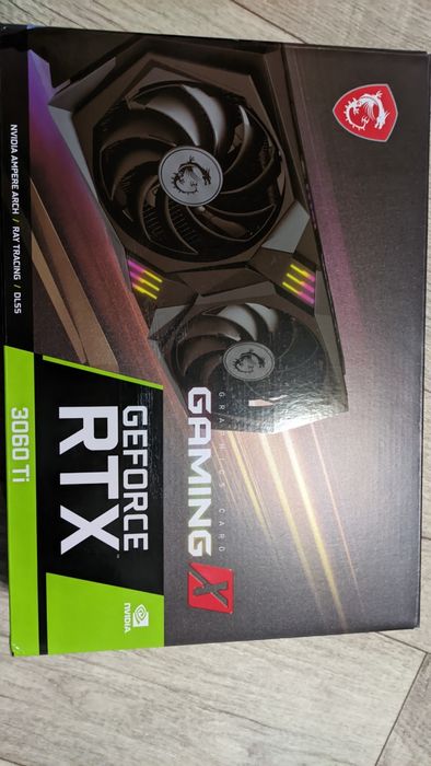 Видеокарта MSI RTX 3060 TI Gaming 8GB