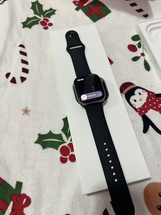 Apple Watch 11 GPS, Carcasa Space Grey Aluminium 42mm