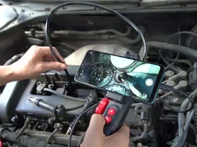 Проверка мотора эндаскоп / компресия