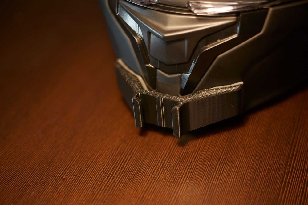 Chin mount/ Prindere/ Montura GoPro - casca moto AGV,Shoei,HJC, Arai