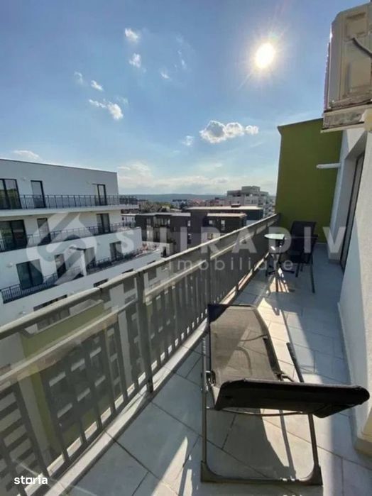 Apartament modern, terasa, parcare subterana, bloc nou - Calea Turzii