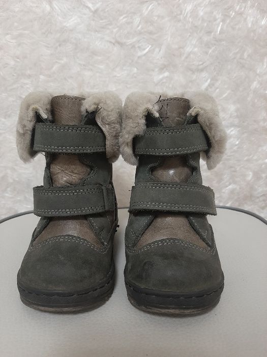 Ботинки зимние натуралка