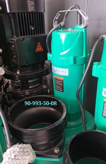 Погружной дренажный глубинный насос SAAB QDX 100-6 pogrujnoy nasos 200