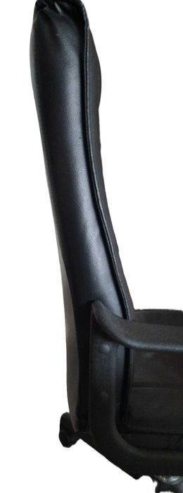 Scaun Ergonomic, directorial, piele naturală, negru