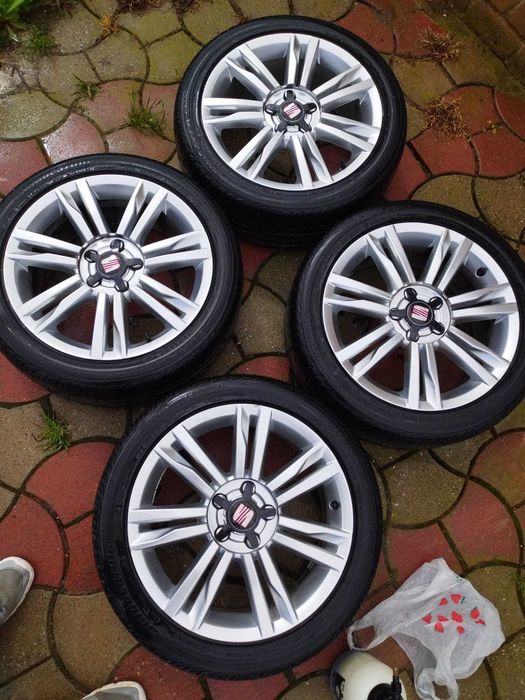 Jante BTG 17'' 7JX17 et49 cu cauciucuri Bridgestone 225/45/R17