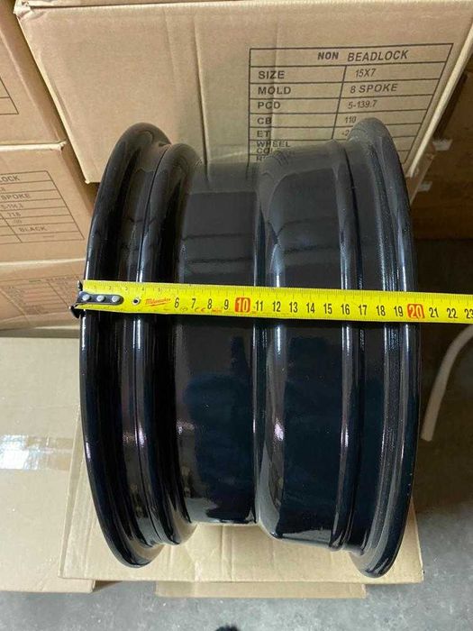 Jante din tabla offroad 15x7J 6x139.7 ET-25 CB 110 Mitsubishi ,Toyota,