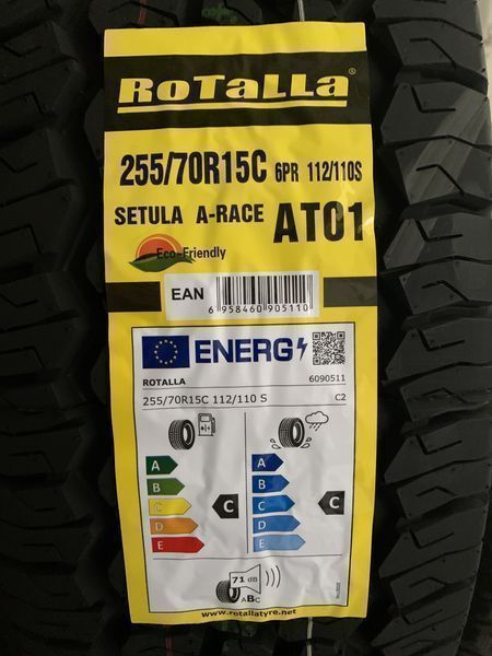 Нови джипови гуми ROTALLA SETULA A-RACE AT01 255/70R15 112H XL 2557015