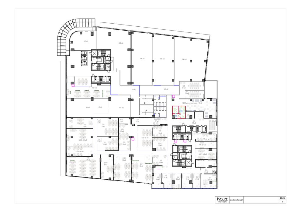 Modera Towers: офисы с подземным паркингом