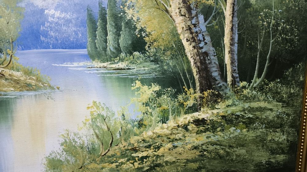 Пейзаж холст масло