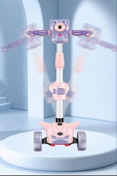 Trotineta cu lumini!