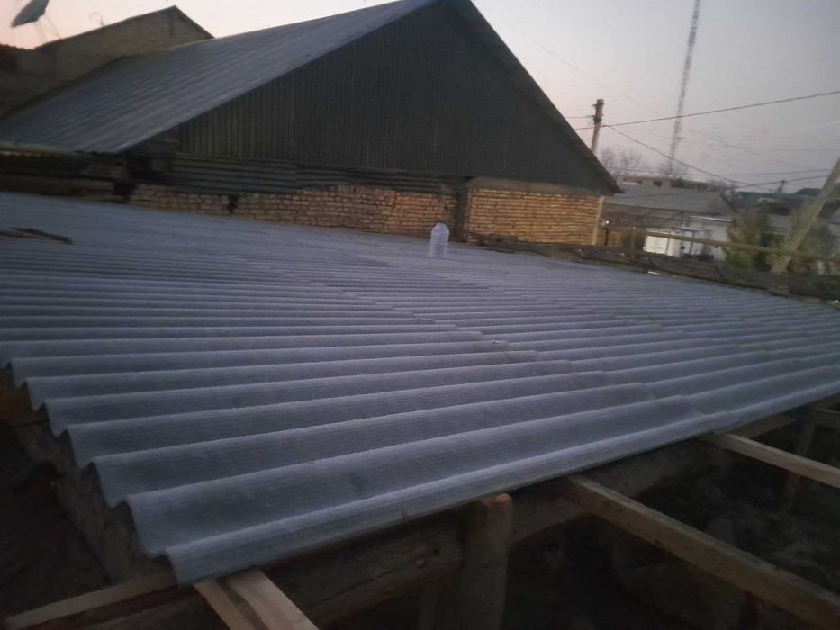 Шифер, пол, пластик, гипсокартон уриш хизматлари