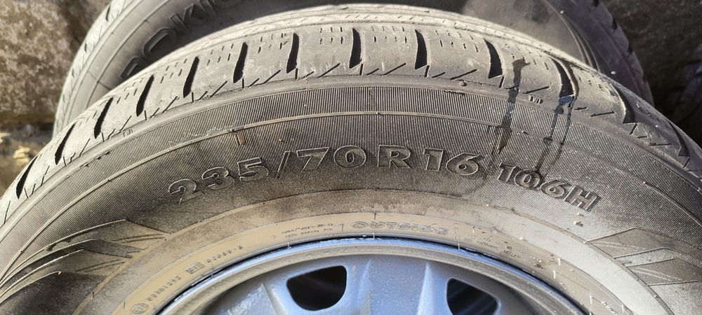 Джанти с гуми16 за джип  Митцубиши