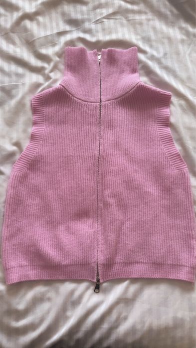 Розовая Жилетка