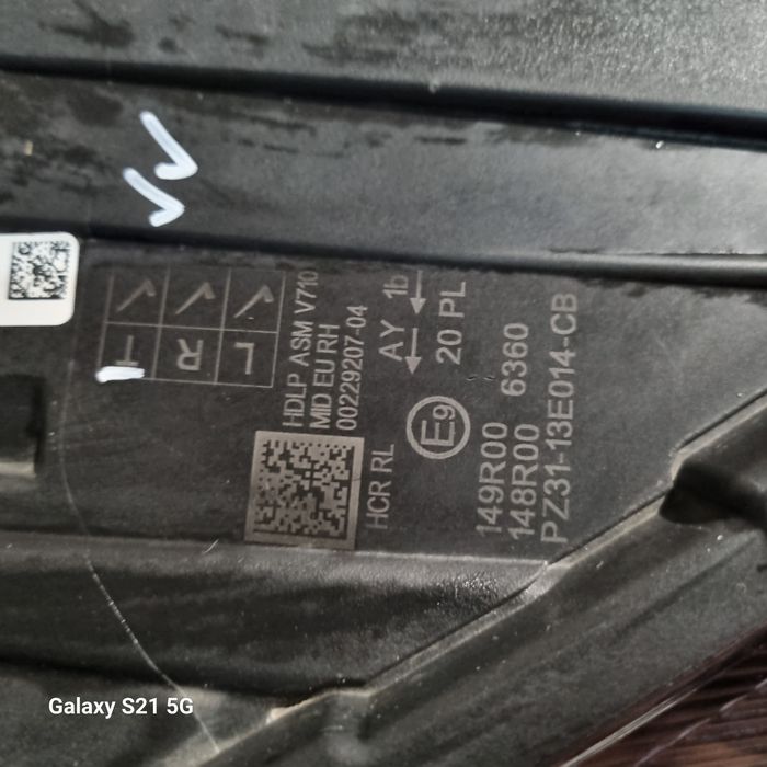 Far dreapta led Ford transit custom 2024 PZ31-13E014-CB