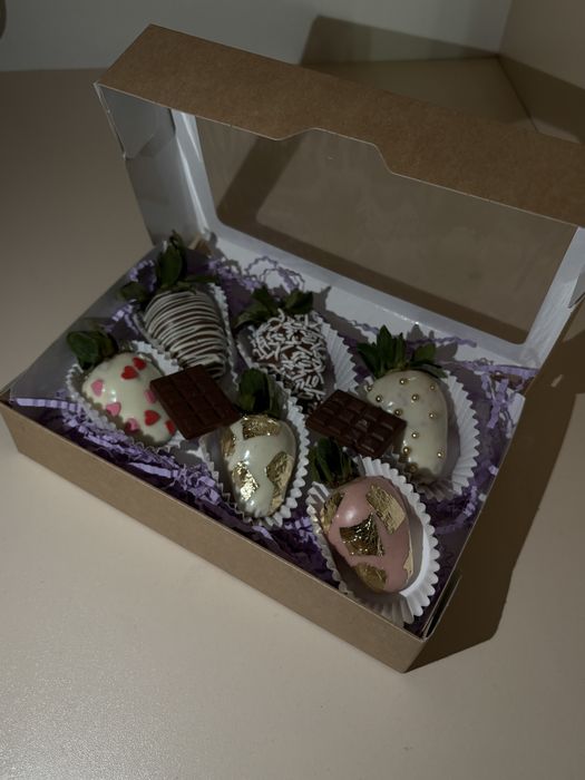 Сочная клубника в бельгийском шоколаде