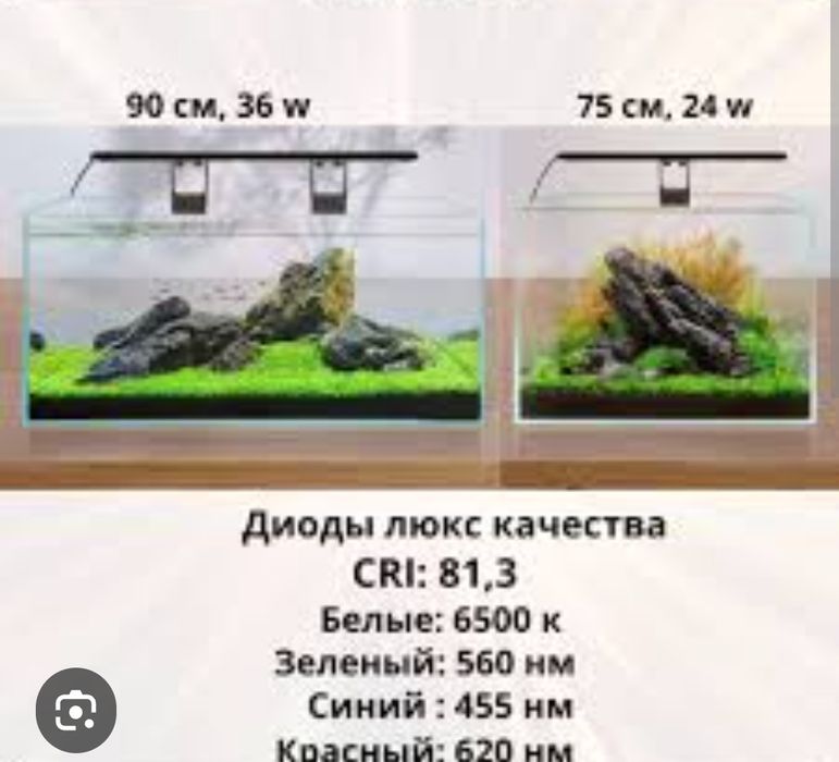 Продам освещение для аквариума