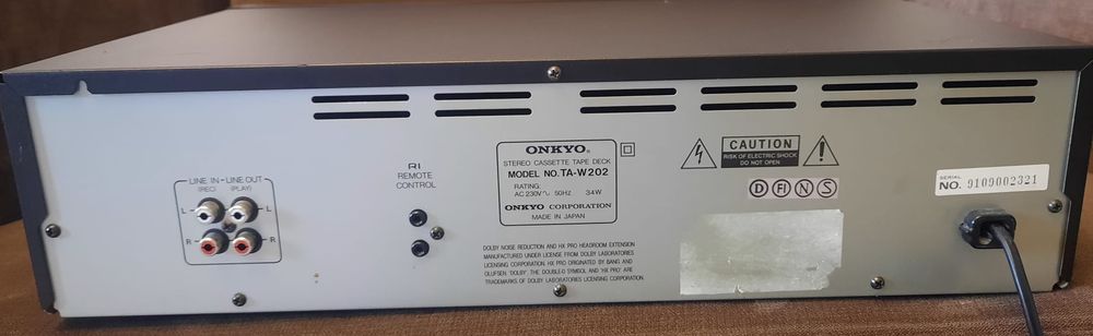 Onkyo TA-W202 Cassette  Deck