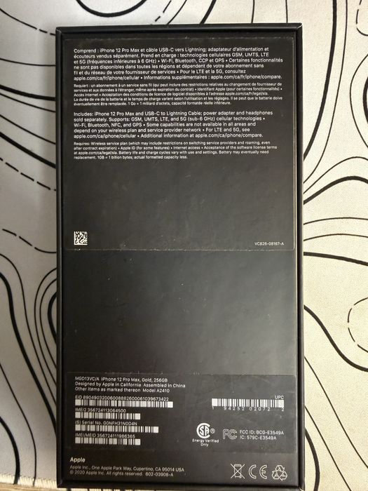 iPhone 12 Pro Max 256Gb