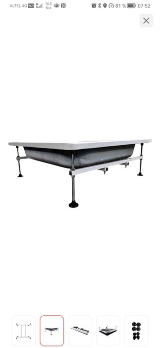 Каркас для душевного поддона