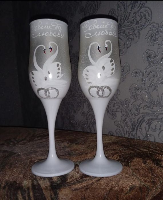 Свадебные фужеры