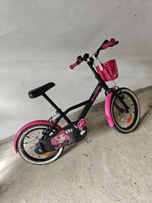 Vând bicicleta copii Btwin Girl -16 inch