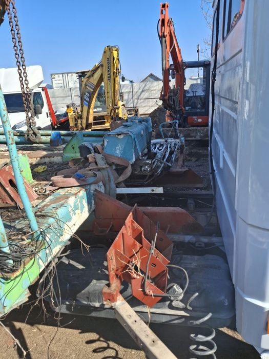 Vand sistem abrollkipper abroll cu lanțuri containiera