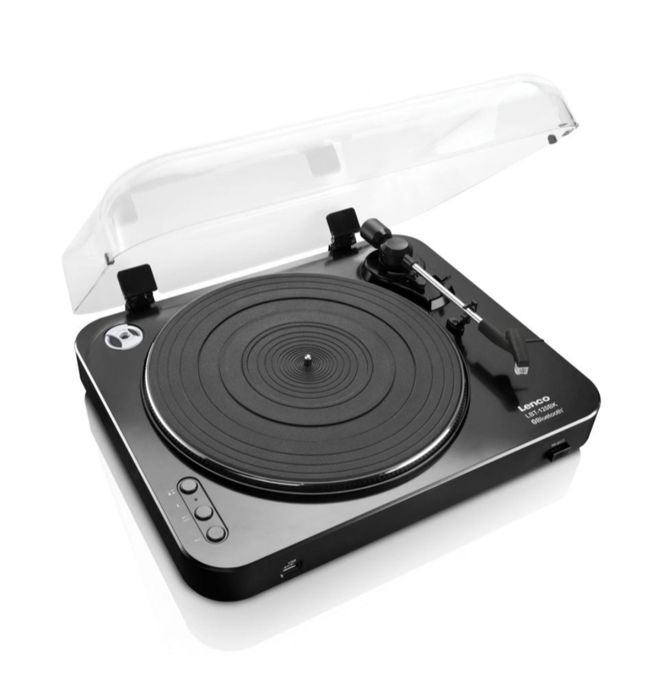 Pick-up Lenco LBT-120BK NOU, Bluetooth, USB, 2 Viteze, Semi-automatic