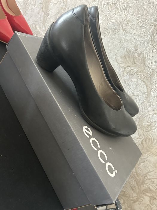 Туфли кожа бренд Ecco