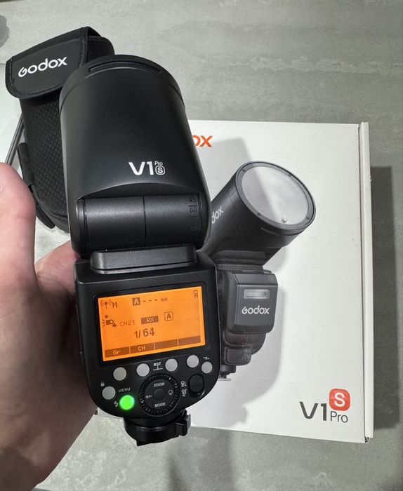 Вспышка godox v1 pro sony