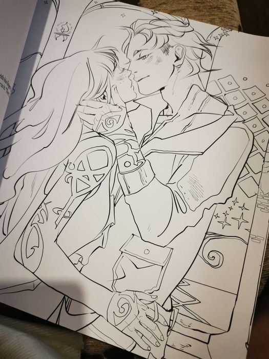 Shadowhunters colouring book книга за оцветяване