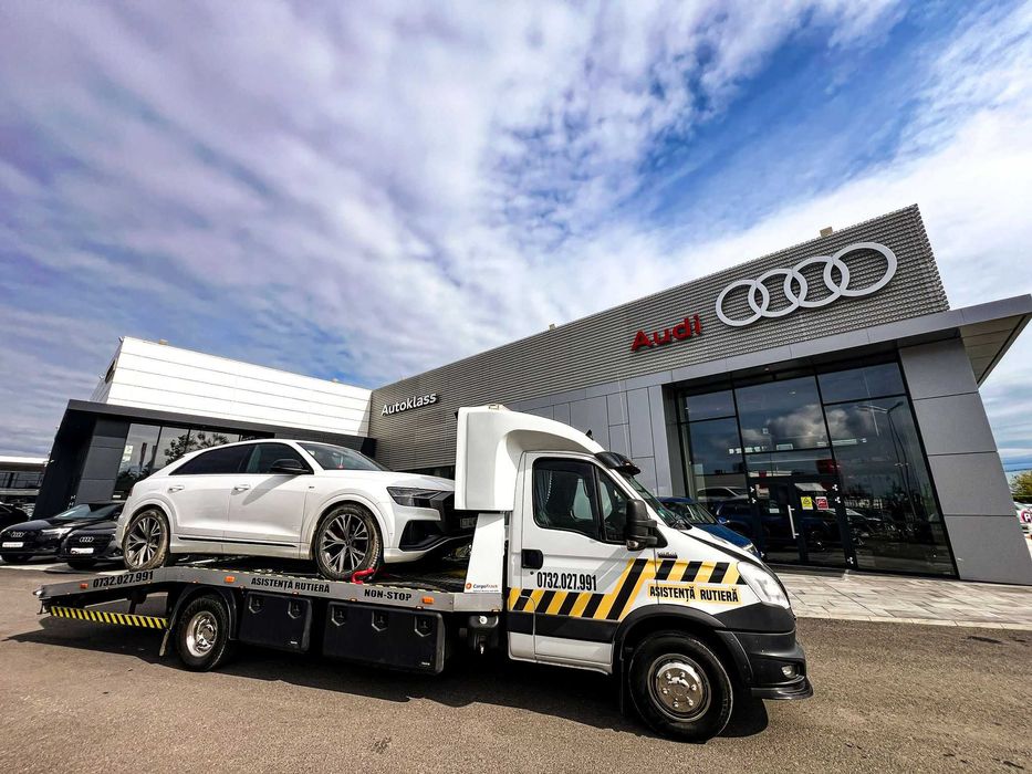 Tractări Auto NON-STOP Ploiești | Platformă Auto & Dube | 24/7 NDY